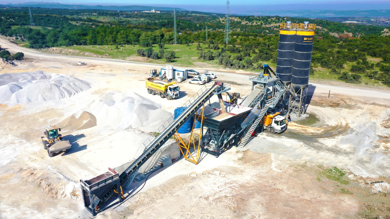 FABO mobile concrete batching plant - Εργοστάσιο σκυροδέματος: φωτογραφία 1 FABO mobile concrete batching plant - Εργοστάσιο σκυροδέματος: φωτογραφία 1
