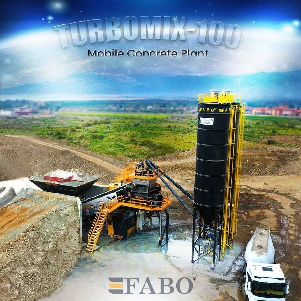 FABO mobile concrete batching plant - Εργοστάσιο σκυροδέματος: φωτογραφία 1 FABO mobile concrete batching plant - Εργοστάσιο σκυροδέματος: φωτογραφία 1