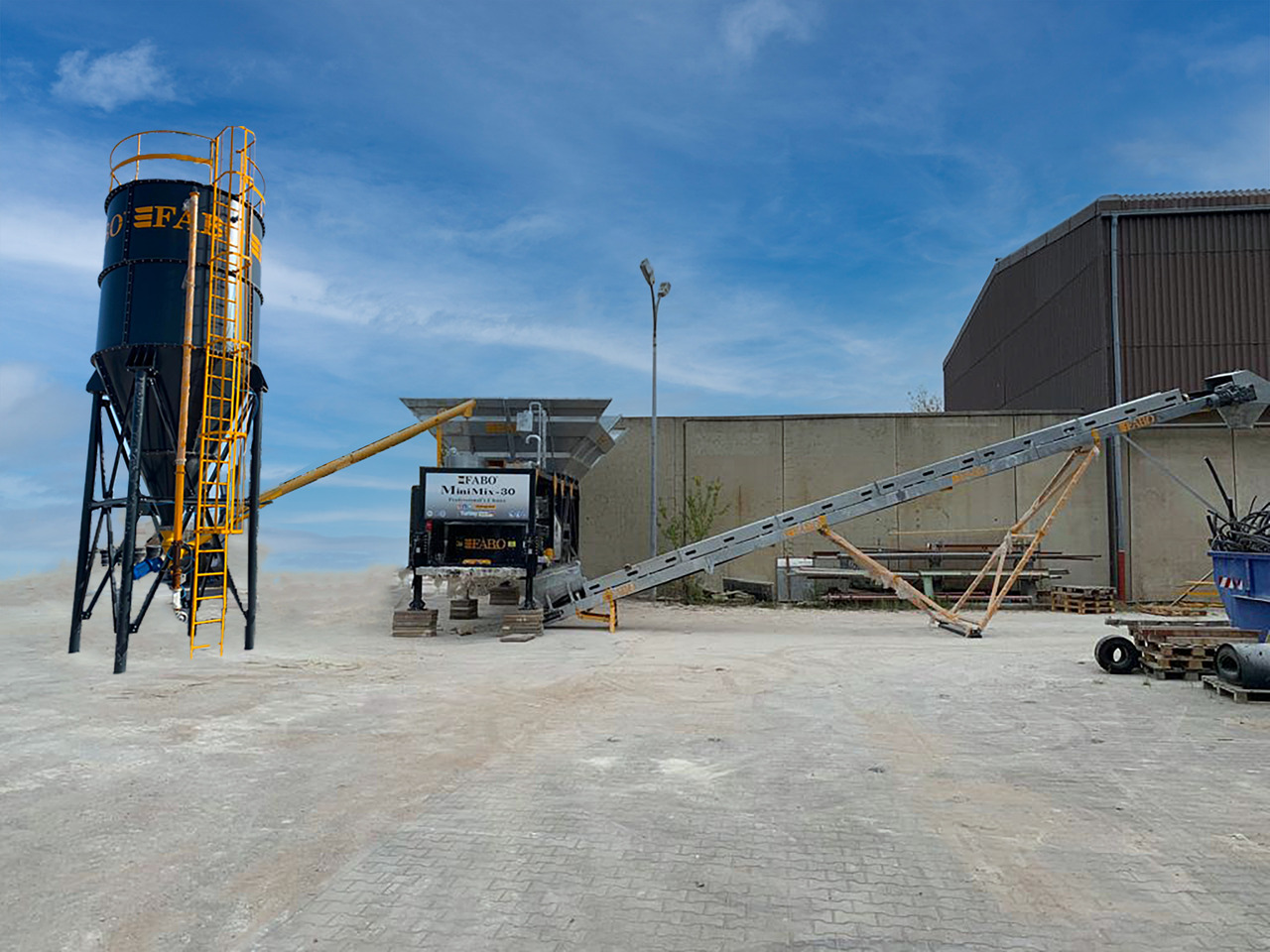FABO mobile concrete batching plant - Εργοστάσιο σκυροδέματος: φωτογραφία 2 FABO mobile concrete batching plant - Εργοστάσιο σκυροδέματος: φωτογραφία 2