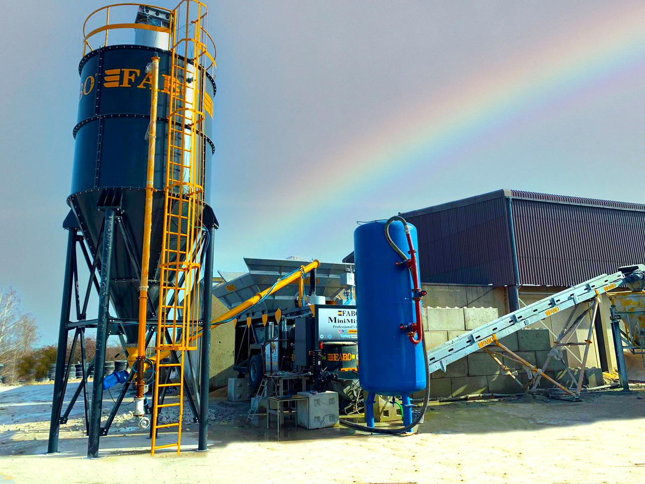 FABO mobile concrete batching plant - Εργοστάσιο σκυροδέματος: φωτογραφία 2 FABO mobile concrete batching plant - Εργοστάσιο σκυροδέματος: φωτογραφία 2