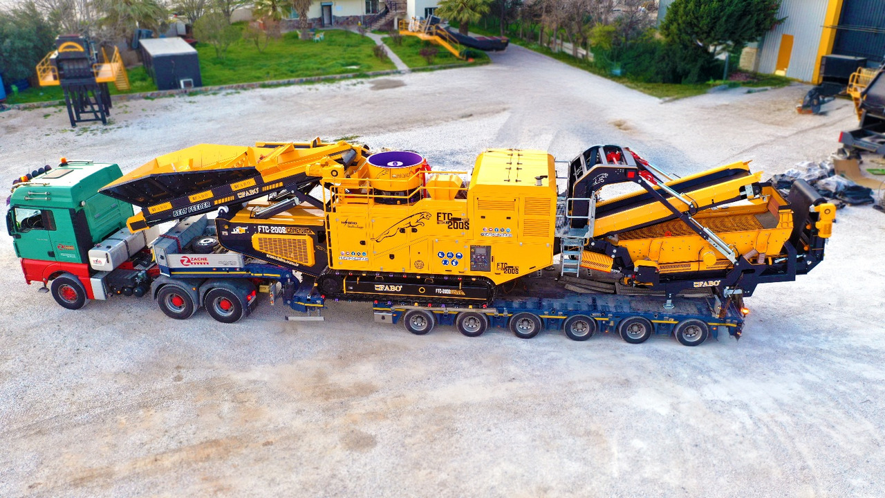 FABO mobile cone crusher - Κωνικός θραυστήρας: φωτογραφία 1 FABO mobile cone crusher - Κωνικός θραυστήρας: φωτογραφία 1