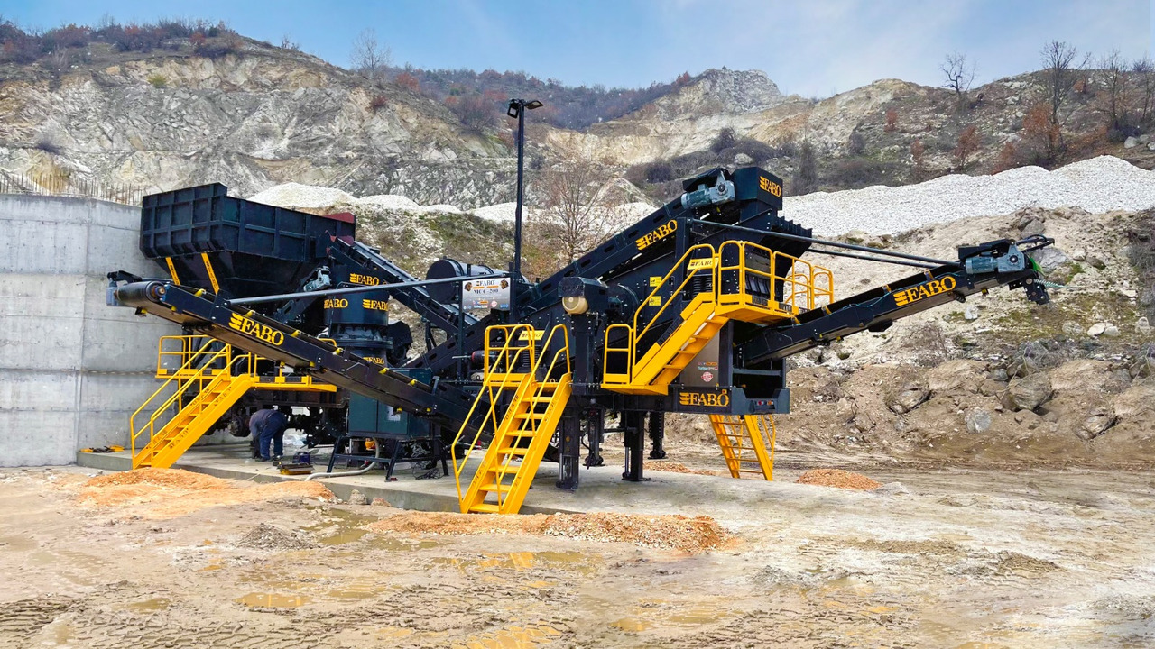 FABO mobile cone crusher - Κωνικός θραυστήρας: φωτογραφία 1 FABO mobile cone crusher - Κωνικός θραυστήρας: φωτογραφία 1