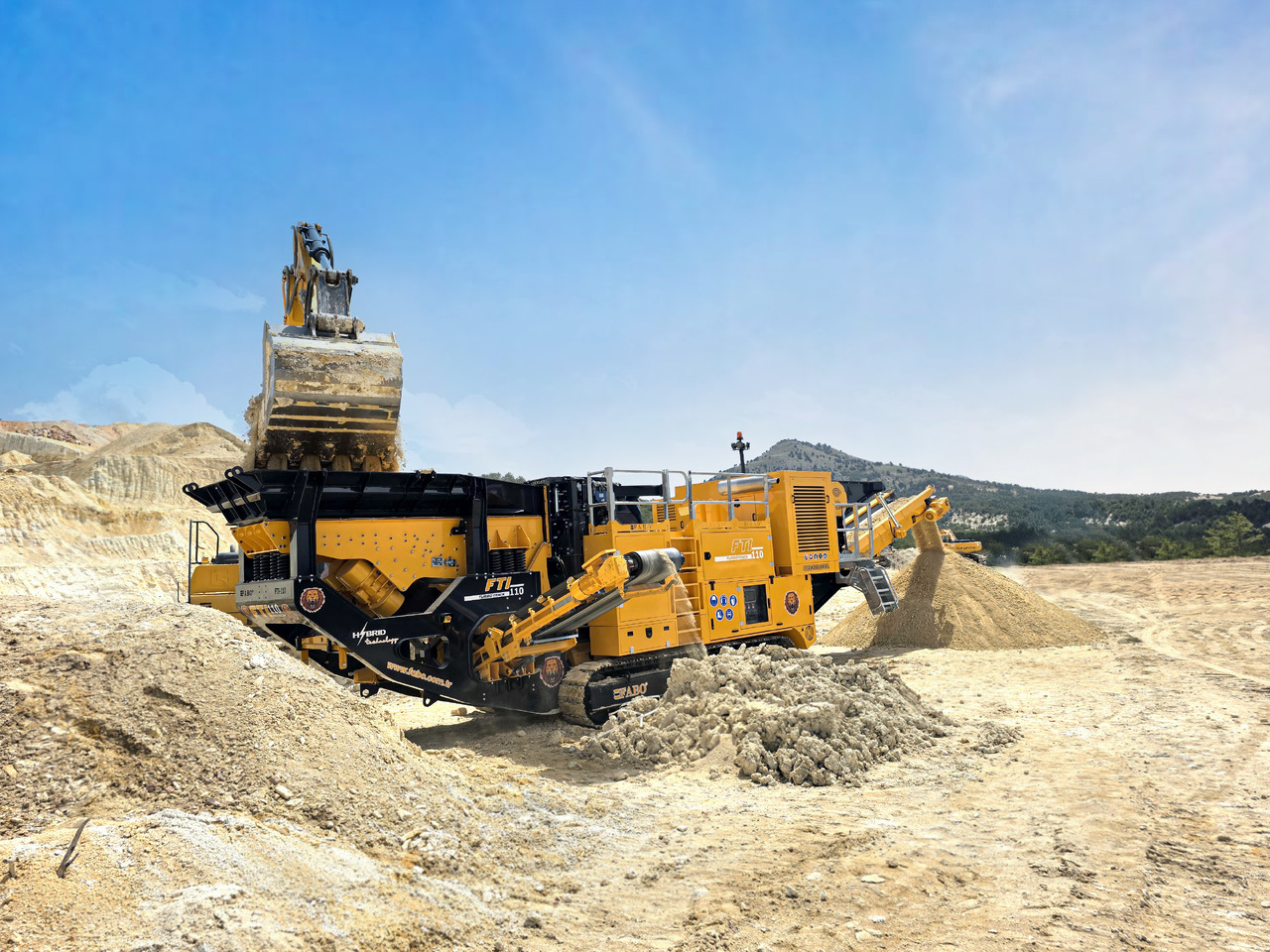 FABO mobile impact crusher - Κρουστικός θραυστήρας: φωτογραφία 2 FABO mobile impact crusher - Κρουστικός θραυστήρας: φωτογραφία 2
