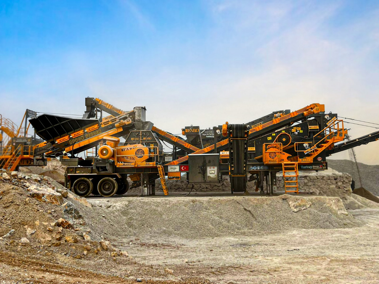 FABO mobile impact crusher - Κρουστικός θραυστήρας: φωτογραφία 3 FABO mobile impact crusher - Κρουστικός θραυστήρας: φωτογραφία 3