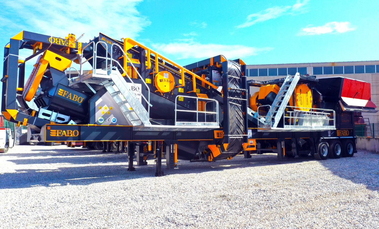 FABO mobile jaw crusher - Θραυστήρας σιαγόνων: φωτογραφία 4 FABO mobile jaw crusher - Θραυστήρας σιαγόνων: φωτογραφία 4