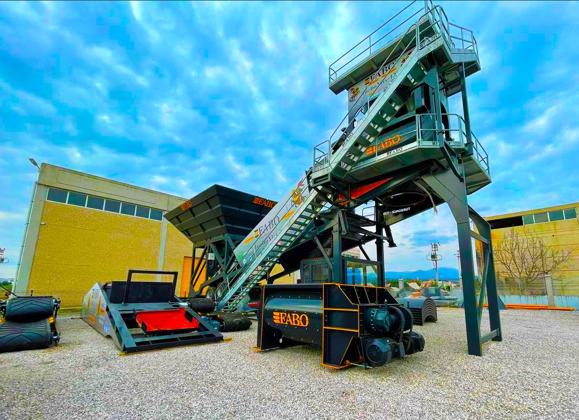 FABO twin shaft mixer - Μπετονιέρα: φωτογραφία 2 FABO twin shaft mixer - Μπετονιέρα: φωτογραφία 2