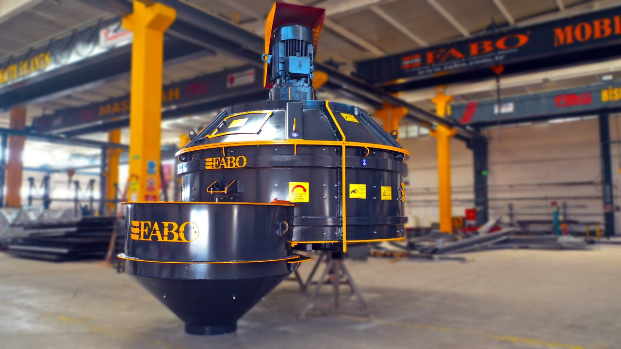 FABO twin shaft mixer - Μπετονιέρα: φωτογραφία 3 FABO twin shaft mixer - Μπετονιέρα: φωτογραφία 3