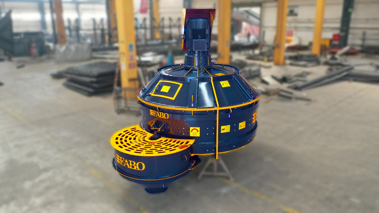 FABO twin shaft mixer - Μπετονιέρα: φωτογραφία 2 FABO twin shaft mixer - Μπετονιέρα: φωτογραφία 2