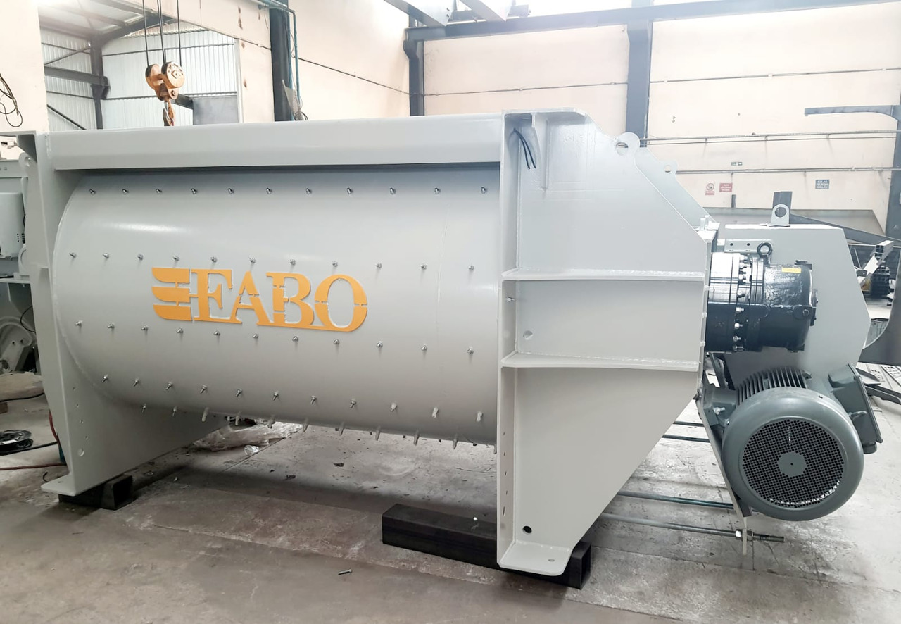 FABO twin shaft mixer - Μπετονιέρα: φωτογραφία 2 FABO twin shaft mixer - Μπετονιέρα: φωτογραφία 2