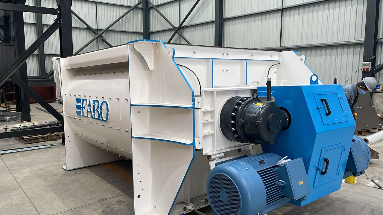 FABO twin shaft mixer - Μπετονιέρα: φωτογραφία 4 FABO twin shaft mixer - Μπετονιέρα: φωτογραφία 4