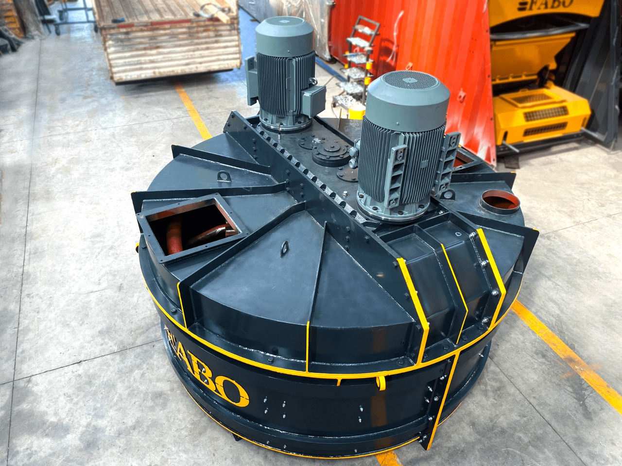 FABO twin shaft mixer - Μπετονιέρα: φωτογραφία 3 FABO twin shaft mixer - Μπετονιέρα: φωτογραφία 3