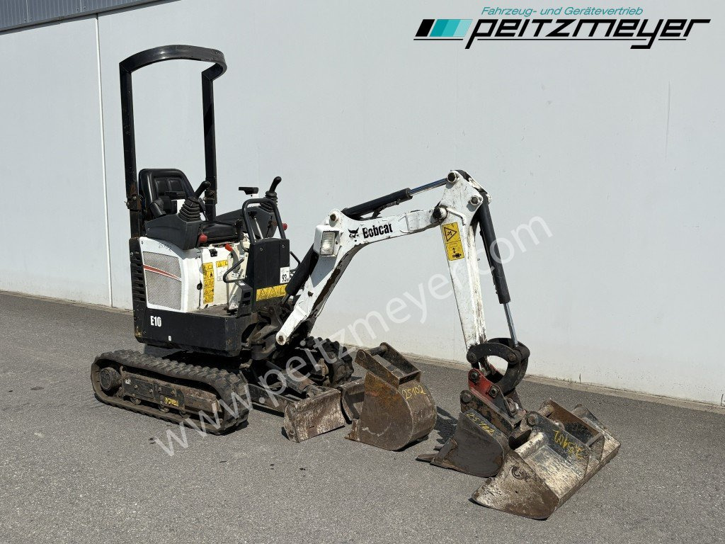 BOBCAT Minibagger E 10 verstellbares Fahrwerk 710 - 1.100 mm, - Μίνι εκσκαφέας: φωτογραφία 2 BOBCAT Minibagger E 10 verstellbares Fahrwerk 710 - 1.100 mm, - Μίνι εκσκαφέας: φωτογραφία 2