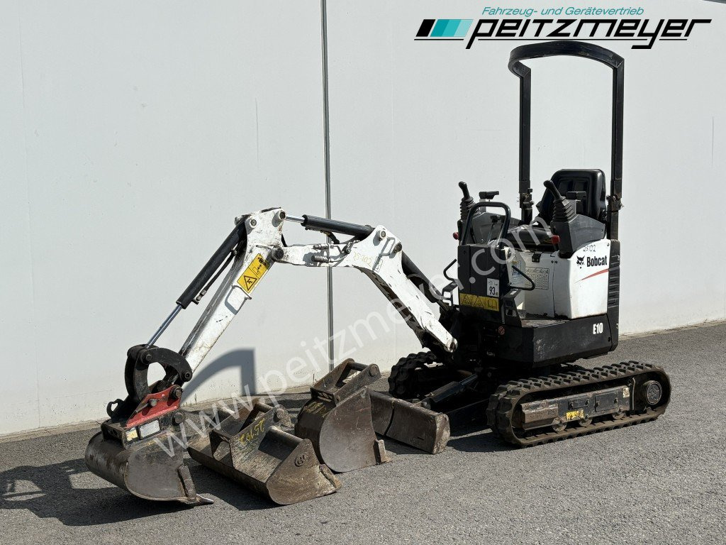 BOBCAT Minibagger E 10 verstellbares Fahrwerk 710 - 1.100 mm, - Μίνι εκσκαφέας: φωτογραφία 1 BOBCAT Minibagger E 10 verstellbares Fahrwerk 710 - 1.100 mm, - Μίνι εκσκαφέας: φωτογραφία 1