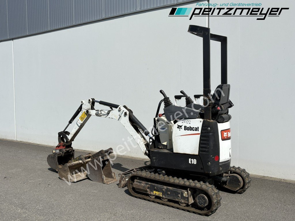 BOBCAT Minibagger E 10 verstellbares Fahrwerk 710 - 1.100 mm, - Μίνι εκσκαφέας: φωτογραφία 3 BOBCAT Minibagger E 10 verstellbares Fahrwerk 710 - 1.100 mm, - Μίνι εκσκαφέας: φωτογραφία 3