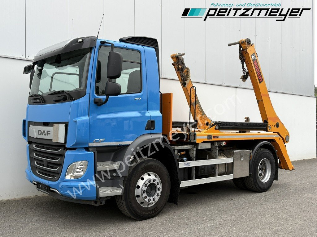 DAF CF 410 FA Multilift Futura 12 Tele + Zusatzverriegelung - Φορτηγό καδοφόρος φορτωτής: φωτογραφία 1 DAF CF 410 FA Multilift Futura 12 Tele + Zusatzverriegelung - Φορτηγό καδοφόρος φορτωτής: φωτογραφία 1