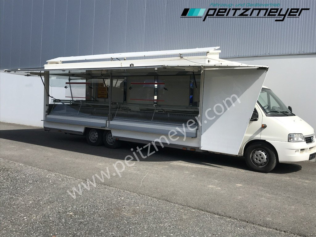 IVECO FIAT (I) Ducato Verkaufswagen 6,5 m - Motor neu vor 21 TKM + Kühltheke, Fritteuse - Αυτοκινούμενη καντίνα: φωτογραφία 2 IVECO FIAT (I) Ducato Verkaufswagen 6,5 m - Motor neu vor 21 TKM + Kühltheke, Fritteuse - Αυτοκινούμενη καντίνα: φωτογραφία 2