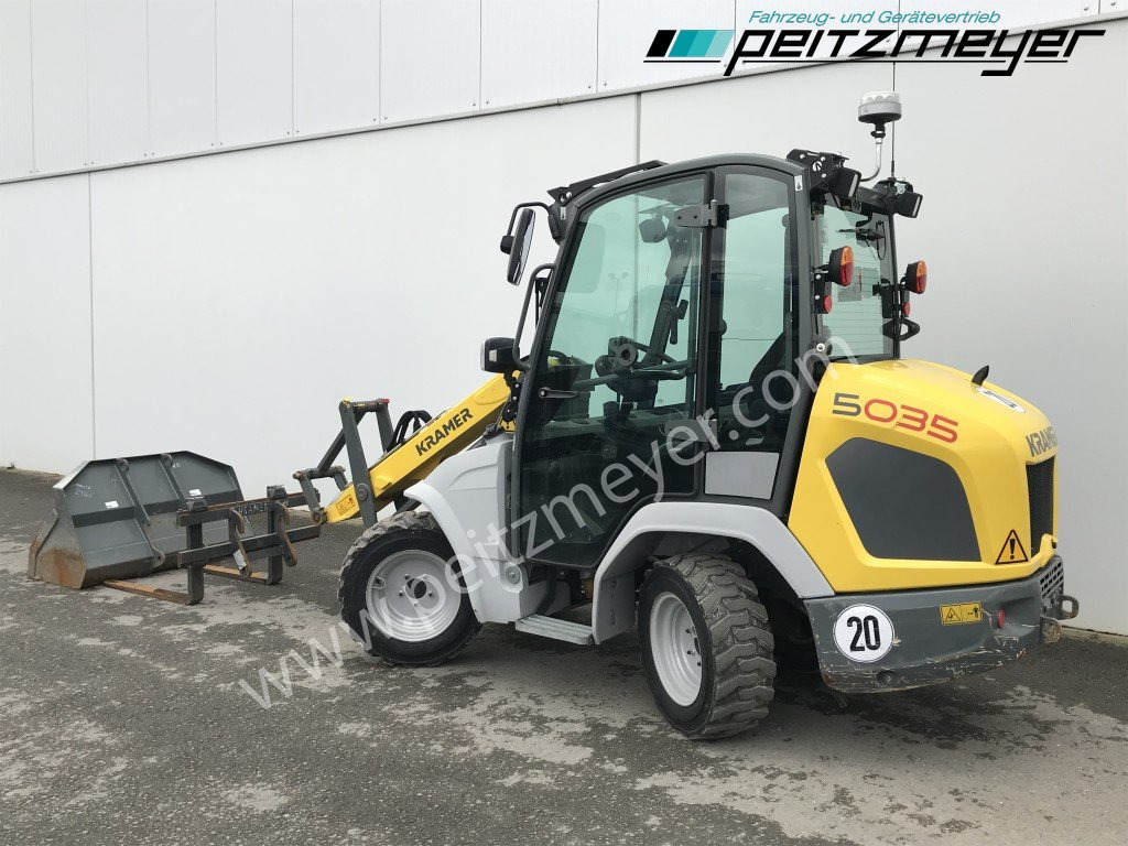 KRAMER RADLADER 5035 / 358 Schaufel+Palettengabel - Ελαστιχοφόρος φορτωτής: φωτογραφία 3 KRAMER RADLADER 5035 / 358 Schaufel+Palettengabel - Ελαστιχοφόρος φορτωτής: φωτογραφία 3