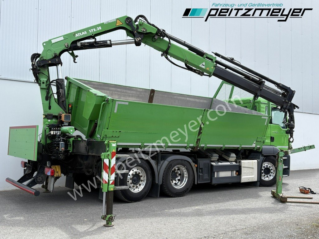 MAN TGS 26.460 FL 6x2 Kipper+Kran+Funk Lenkachse, 2-Seitenkipper, Atlas 172.3 - Φορτηγό ανατρεπόμενο, Φορτηγό με γερανό: φωτογραφία 4 MAN TGS 26.460 FL 6x2 Kipper+Kran+Funk Lenkachse, 2-Seitenkipper, Atlas 172.3 - Φορτηγό ανατρεπόμενο, Φορτηγό με γερανό: φωτογραφία 4