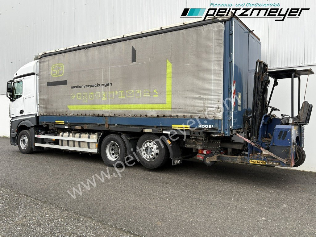 MERCEDES-BENZ Actros 2542 LL BDF Pritsche + Mitnahmestapler komplett - Φορτηγό μουσαμάς: φωτογραφία 4 MERCEDES-BENZ Actros 2542 LL BDF Pritsche + Mitnahmestapler komplett - Φορτηγό μουσαμάς: φωτογραφία 4