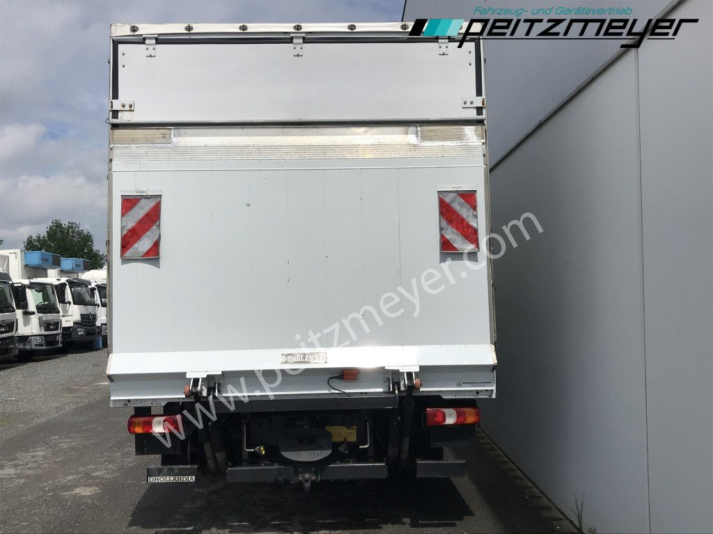 Φορτηγό μουσαμάς MERCEDES-BENZ Atego 818 L Pritsche+LBW, Klima, 2 x AHK: φωτογραφία 6