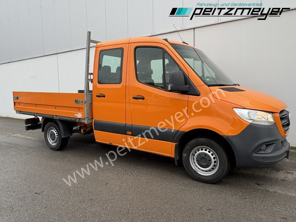 MERCEDES-BENZ Sprinter 314 CDI Doka Pritsche, Klima, Standh., AHK 2,8 t. - Μικρό φορτηγό με καρότσα, Διπλοκάμπινο ελαφρύ επαγγελματικό: φωτογραφία 2 MERCEDES-BENZ Sprinter 314 CDI Doka Pritsche, Klima, Standh., AHK 2,8 t. - Μικρό φορτηγό με καρότσα, Διπλοκάμπινο ελαφρύ επαγγελματικό: φωτογραφία 2