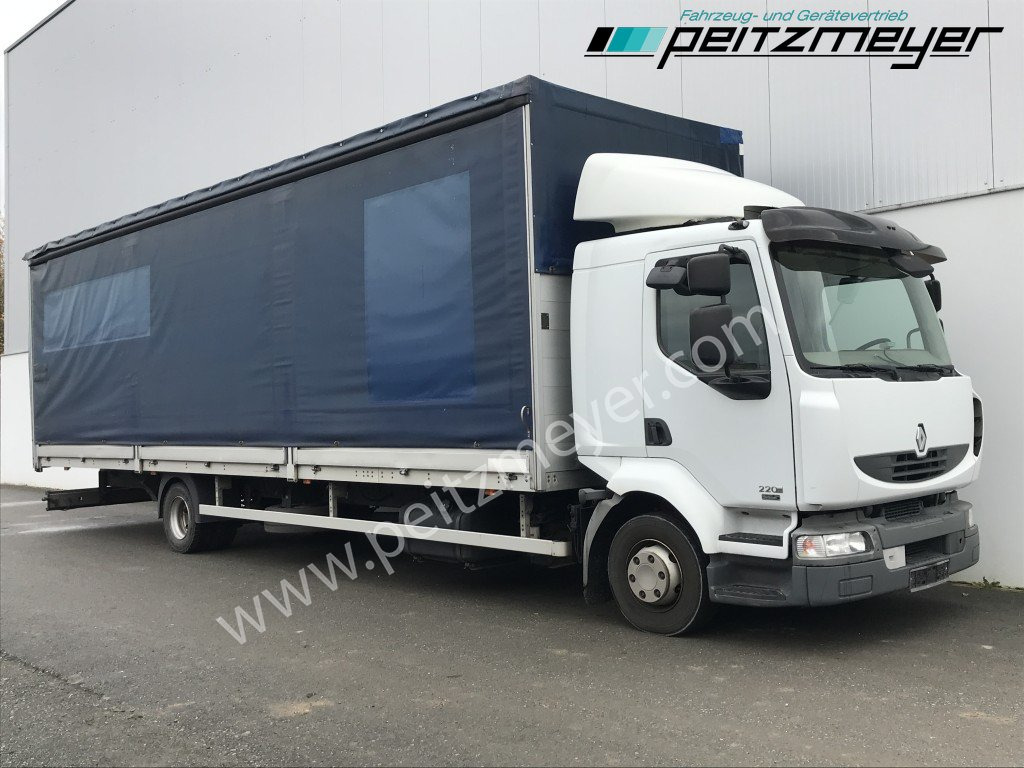 RENAULT (F) Midlum 220.12 Maxi Pritsche 9,5 m MAXI - Φορτηγό μουσαμάς: φωτογραφία 2 RENAULT (F) Midlum 220.12 Maxi Pritsche 9,5 m MAXI - Φορτηγό μουσαμάς: φωτογραφία 2