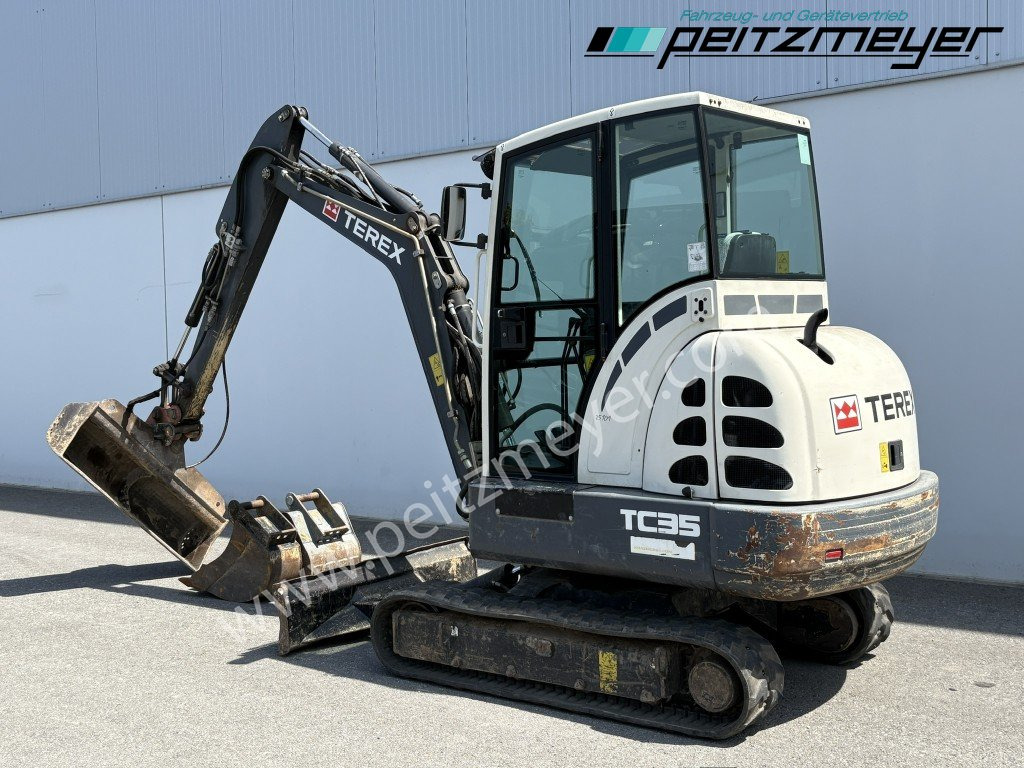 TEREX MINIBAGGER TC 35 mit hydr. Schwenklöffel 1.300 mm - Μίνι εκσκαφέας: φωτογραφία 4 TEREX MINIBAGGER TC 35 mit hydr. Schwenklöffel 1.300 mm - Μίνι εκσκαφέας: φωτογραφία 4