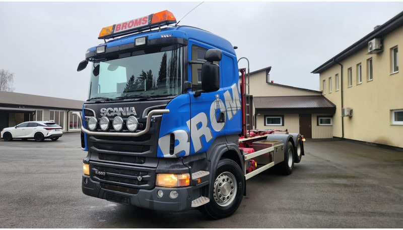 Scania R560 LB6X2HSZ - FULL STEEL - Φορτηγό φόρτωσης γάντζου: φωτογραφία 1 Scania R560 LB6X2HSZ - FULL STEEL - Φορτηγό φόρτωσης γάντζου: φωτογραφία 1