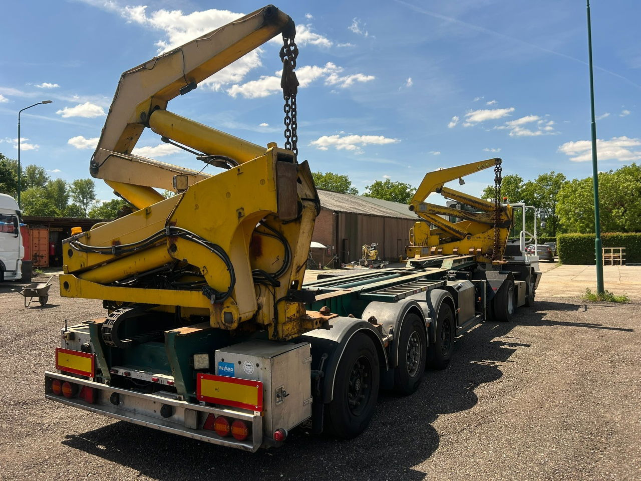Hammar 195 HC / 20 ft, 2 x 20 ft 40 ft HC, power pack Diesel, Wireless controlle - Επικαθήμενο μεταφοράς εμπορευματοκιβωτίων/ Κινητό αμάξωμα: φωτογραφία 3 Hammar 195 HC / 20 ft, 2 x 20 ft 40 ft HC, power pack Diesel, Wireless controlle - Επικαθήμενο μεταφοράς εμπορευματοκιβωτίων/ Κινητό αμάξωμα: φωτογραφία 3