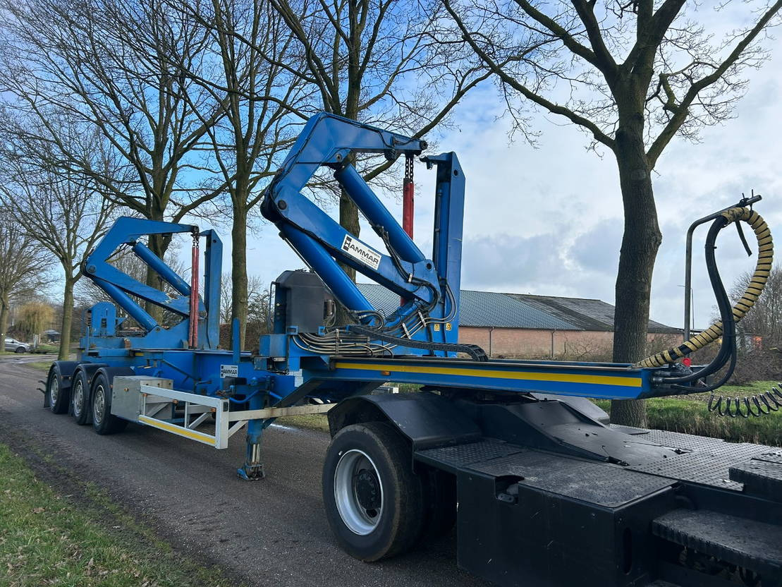 Hammar Sideloader 160 E / 20ft - 2 x 20 ft - 40 - Containers / 33 tons lifting c - Επικαθήμενο μεταφοράς εμπορευματοκιβωτίων/ Κινητό αμάξωμα: φωτογραφία 5 Hammar Sideloader 160 E / 20ft - 2 x 20 ft - 40 - Containers / 33 tons lifting c - Επικαθήμενο μεταφοράς εμπορευματοκιβωτίων/ Κινητό αμάξωμα: φωτογραφία 5