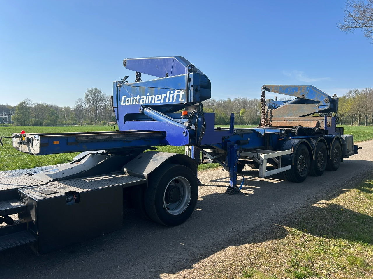 Pacton Steelbro MK6 Side loader / 20 - 40 ft / own diesel power pack / saf disc braks - Επικαθήμενο μεταφοράς εμπορευματοκιβωτίων/ Κινητό αμάξωμα: φωτογραφία 1 Pacton Steelbro MK6 Side loader / 20 - 40 ft / own diesel power pack / saf disc braks - Επικαθήμενο μεταφοράς εμπορευματοκιβωτίων/ Κινητό αμάξωμα: φωτογραφία 1