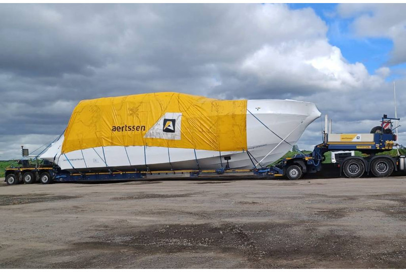 Faymonville STBZ-4VA (Hydr. vesseldeck 8+4,5+4,2+6m) - Ρυμούλκα με χαμηλό δάπεδο: φωτογραφία 1 Faymonville STBZ-4VA (Hydr. vesseldeck 8+4,5+4,2+6m) - Ρυμούλκα με χαμηλό δάπεδο: φωτογραφία 1