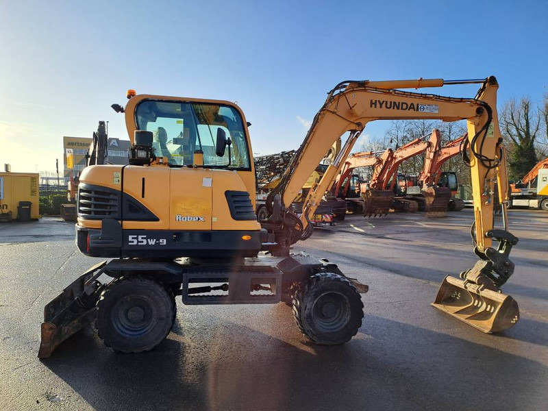 Hyundai Robex 55 W-9 - Τροχοφόρος εκσκαφέας: φωτογραφία 5 Hyundai Robex 55 W-9 - Τροχοφόρος εκσκαφέας: φωτογραφία 5