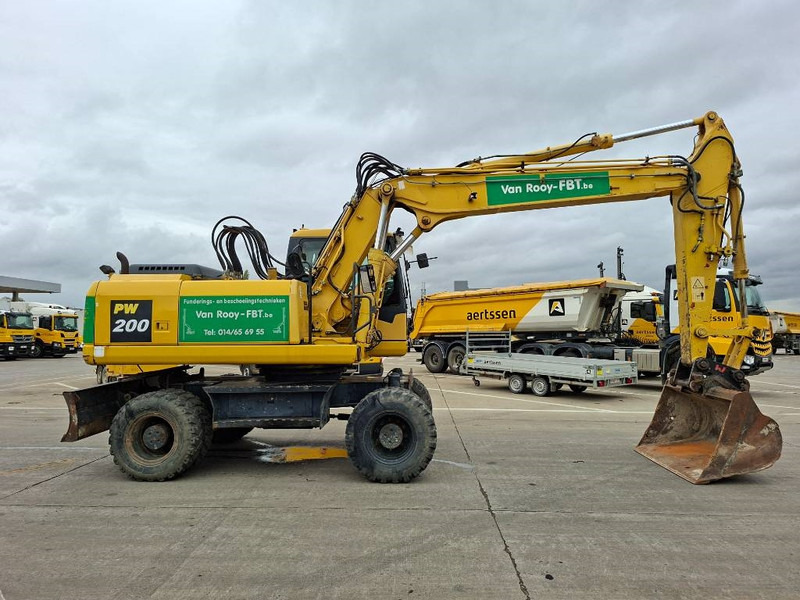 Komatsu PW 200-7H - Τροχοφόρος εκσκαφέας: φωτογραφία 4 Komatsu PW 200-7H - Τροχοφόρος εκσκαφέας: φωτογραφία 4