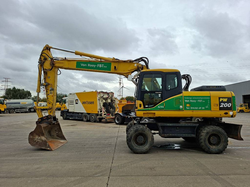 Komatsu PW 200-7H - Τροχοφόρος εκσκαφέας: φωτογραφία 1 Komatsu PW 200-7H - Τροχοφόρος εκσκαφέας: φωτογραφία 1