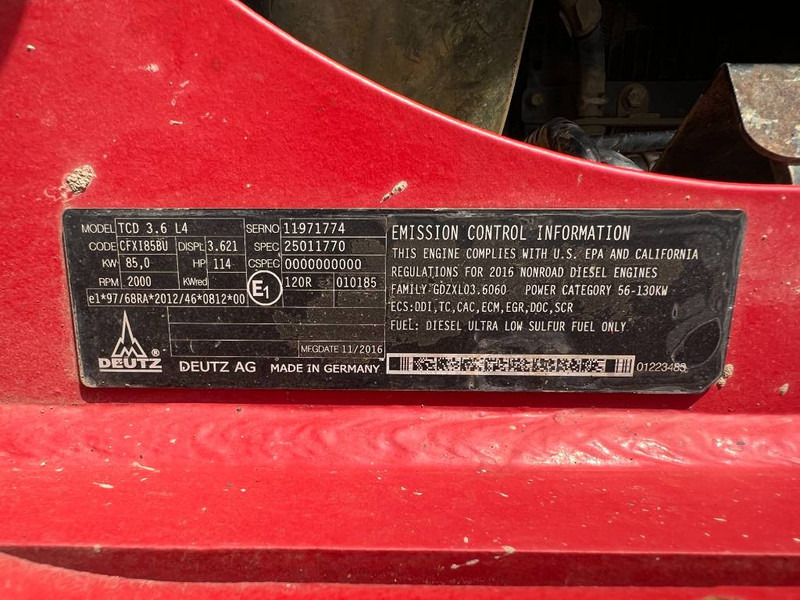 Ερπυστριοφόρος εκσκαφέας Takeuchi TB2150: φωτογραφία 19