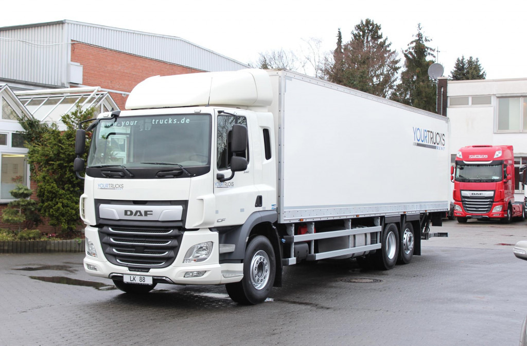 Daf CF 340 E6 Koffer 9,6 m Klima LBW ACC - Φορτηγό κόφα: φωτογραφία 1 Daf CF 340 E6 Koffer 9,6 m Klima LBW ACC - Φορτηγό κόφα: φωτογραφία 1