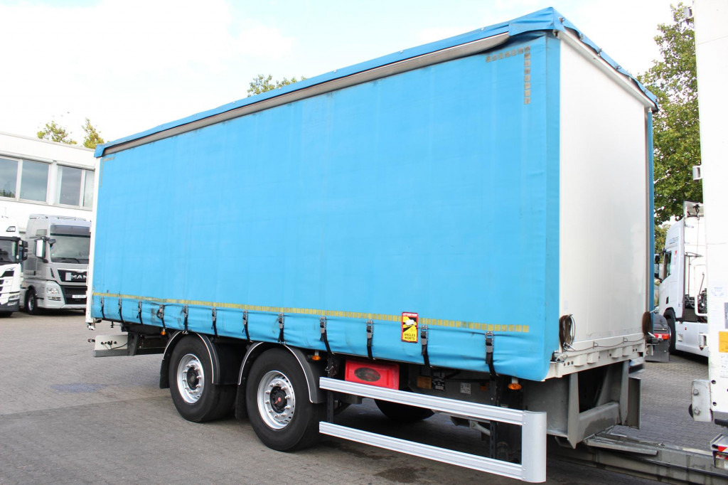 Fruehauf Fruehauf 2-Achser SAF Edscha Alu Bordwände - Τρέιλερ κουρτίνα: φωτογραφία 1 Fruehauf Fruehauf 2-Achser SAF Edscha Alu Bordwände - Τρέιλερ κουρτίνα: φωτογραφία 1