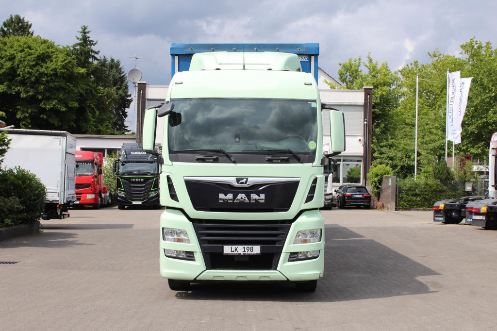 Φορτηγό μουσαμάς MAN TGX 26.460 Retarder Jumbo-Zug 120M3 Durchlade: φωτογραφία 8
