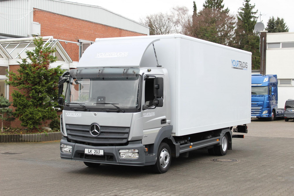Mercedes-Benz Atego 818 Koffer Klima LDW Schalter LBW - Ελαφρύ επαγγελματικό: φωτογραφία 1 Mercedes-Benz Atego 818 Koffer Klima LDW Schalter LBW - Ελαφρύ επαγγελματικό: φωτογραφία 1