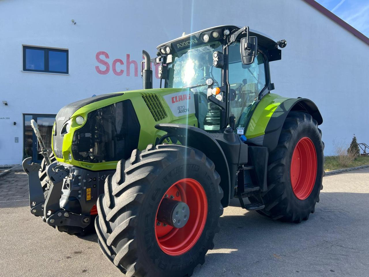 CLAAS Axion 870 CMATIC, Baujahr 2017, 4.923 Betriebsstunden - Τρακτέρ: φωτογραφία 1 CLAAS Axion 870 CMATIC, Baujahr 2017, 4.923 Betriebsstunden - Τρακτέρ: φωτογραφία 1