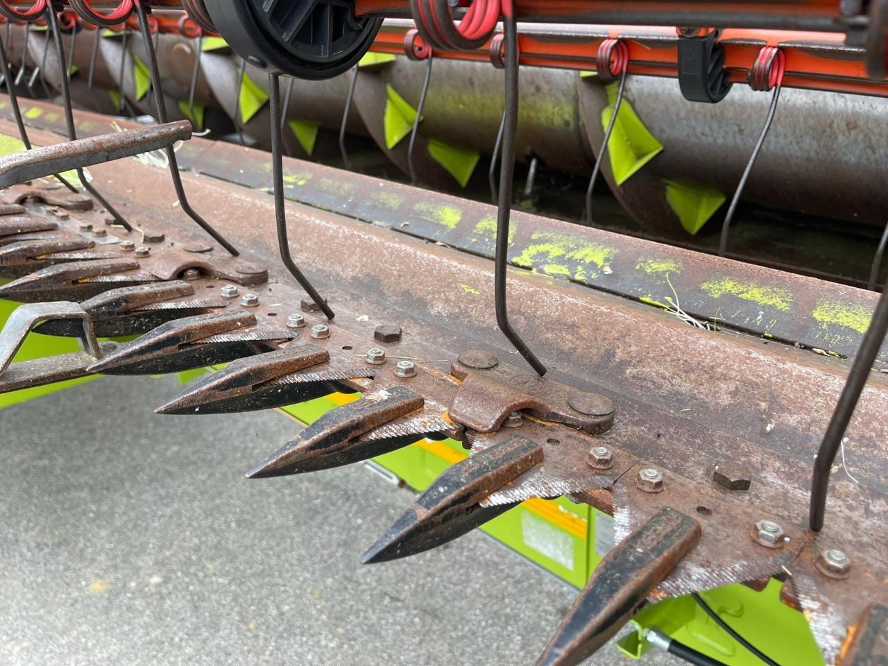 Θεριζοαλωνιστική μηχανή - κεφαλή CLAAS Schneidwerk V1050 inkl. Raps, Bj. 2008: φωτογραφία 12