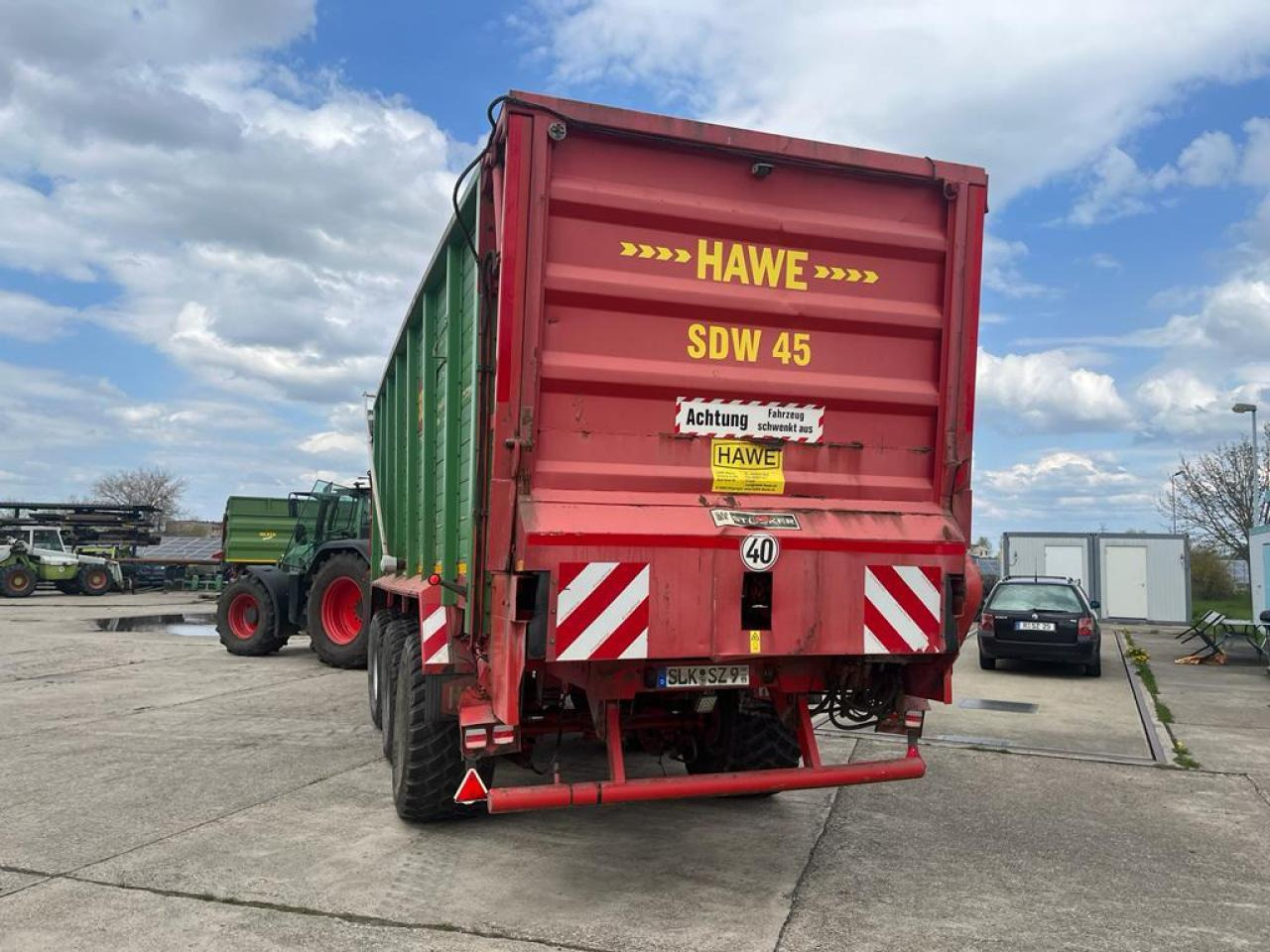 HAWE Tridem SDW 45T, Silagewagen, Baujahr 2011 - Ανατρεπόμενη ρυμούλκα για τρακτέρ: φωτογραφία 5 HAWE Tridem SDW 45T, Silagewagen, Baujahr 2011 - Ανατρεπόμενη ρυμούλκα για τρακτέρ: φωτογραφία 5