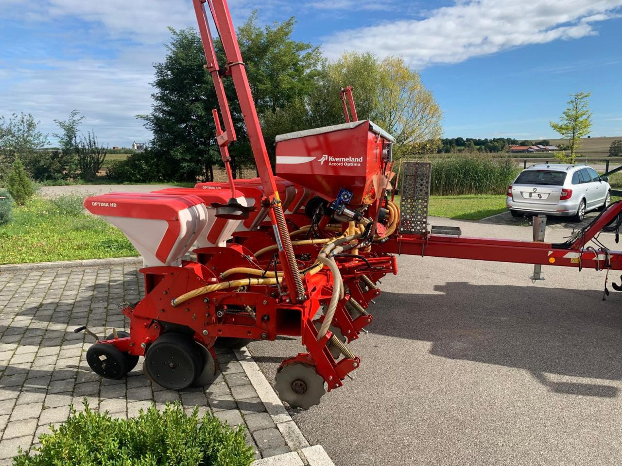 Kverneland Optima HD, mechanischer Antrieb, Reihendüngerstreuer, Visio - Säüberwachung, Baujahr 2007 - Σπαρτική μηχανή ακριβείας: φωτογραφία 5 Kverneland Optima HD, mechanischer Antrieb, Reihendüngerstreuer, Visio - Säüberwachung, Baujahr 2007 - Σπαρτική μηχανή ακριβείας: φωτογραφία 5