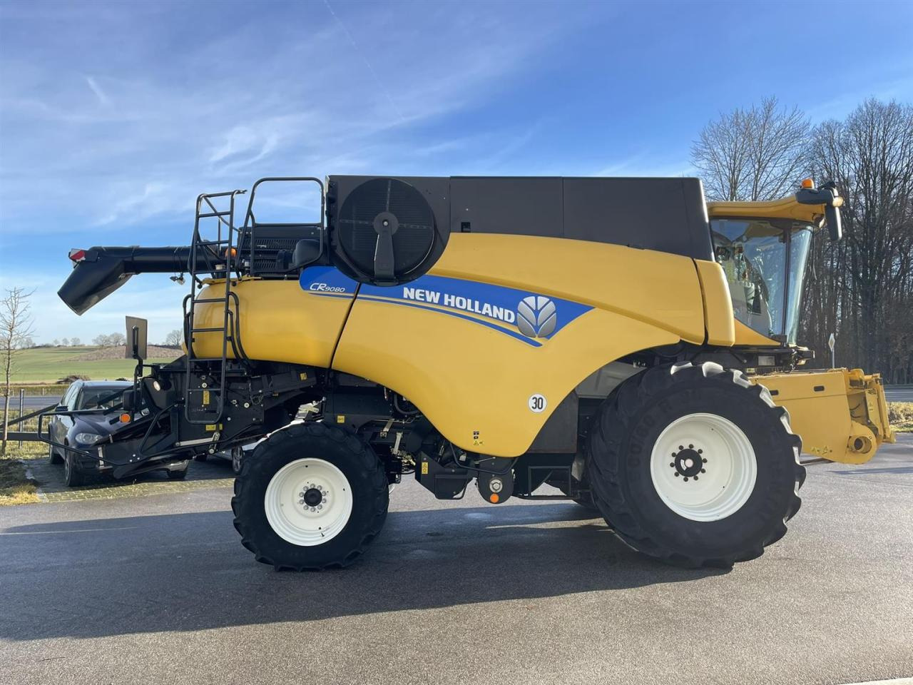 Θεριζοαλωνιστική μηχανή New Holland CR9080 Elevation Allrad: φωτογραφία 7