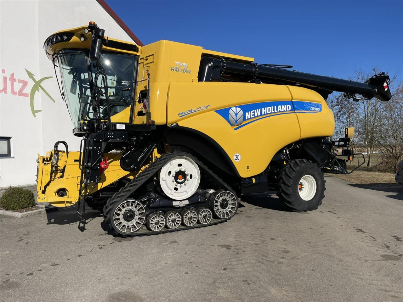 New Holland NH CR 9.80 Revelation, Optispread, Opticlean - Θεριζοαλωνιστική μηχανή: φωτογραφία 1 New Holland NH CR 9.80 Revelation, Optispread, Opticlean - Θεριζοαλωνιστική μηχανή: φωτογραφία 1