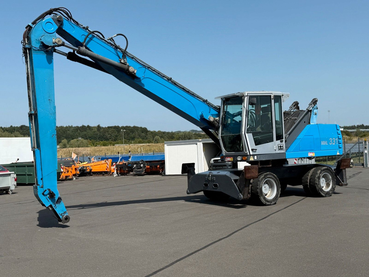 Fuchs MHL 331 - Τροχοφόρος εκσκαφέας: φωτογραφία 3 Fuchs MHL 331 - Τροχοφόρος εκσκαφέας: φωτογραφία 3