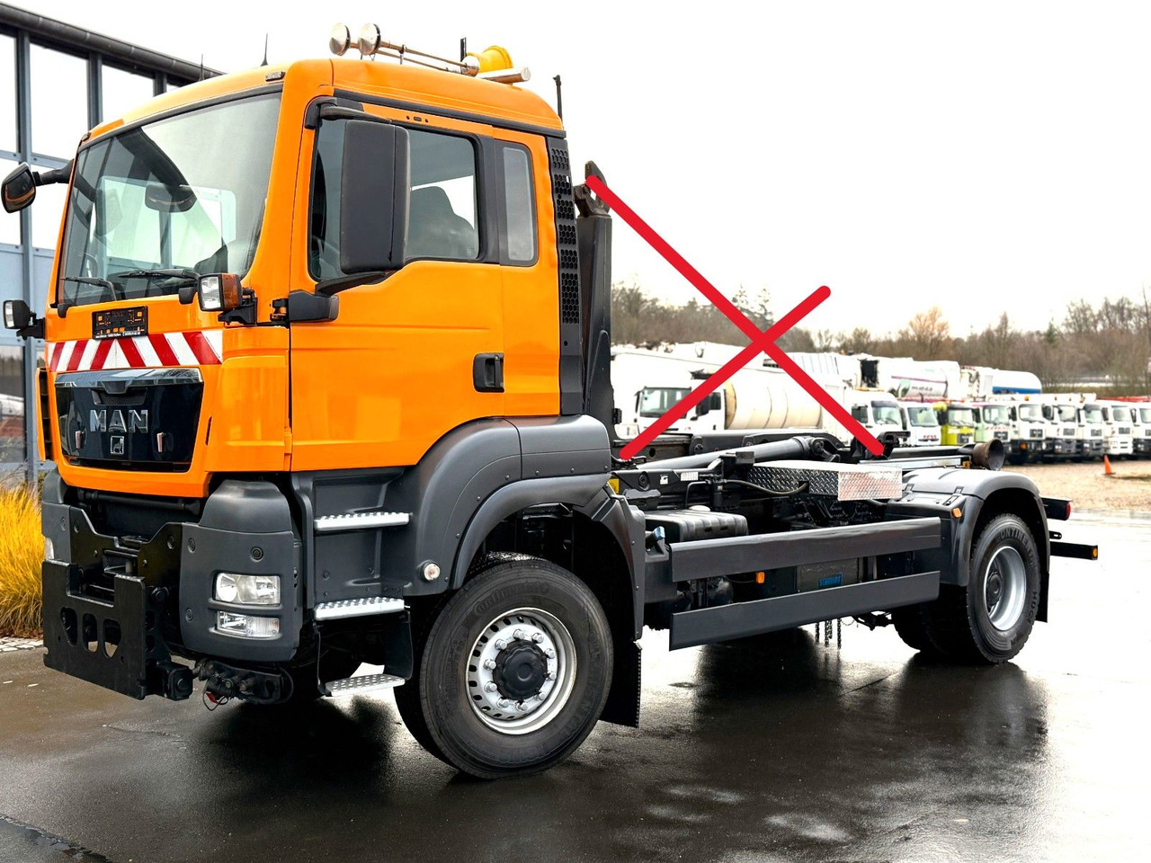 MAN TGS 18.360 4x4 Winterdienst Meiller Fahrgestell - Φορτηγό σασί: φωτογραφία 3 MAN TGS 18.360 4x4 Winterdienst Meiller Fahrgestell - Φορτηγό σασί: φωτογραφία 3