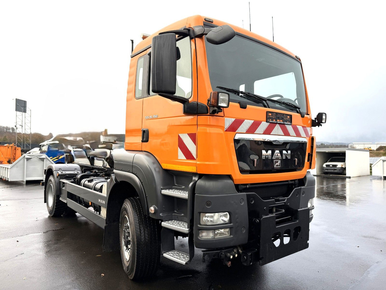 MAN TGS 18.360 4x4 Winterdienst Meiller Fahrgestell - Φορτηγό σασί: φωτογραφία 1 MAN TGS 18.360 4x4 Winterdienst Meiller Fahrgestell - Φορτηγό σασί: φωτογραφία 1