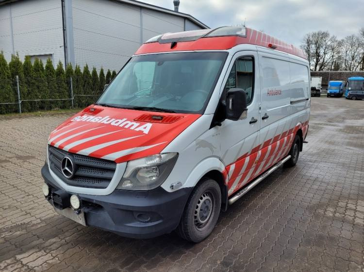 MERCEDES – BENZ SPRINTER 319 3.0D AMBULANCE (PROFILE) KLIMA, 6.2017, EURO 6 - Ασθενοφόρο: φωτογραφία 2 MERCEDES – BENZ SPRINTER 319 3.0D AMBULANCE (PROFILE) KLIMA, 6.2017, EURO 6 - Ασθενοφόρο: φωτογραφία 2